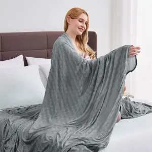 Topcee Cooling Blanket, Summer Cooling Blankets for Hot Sleepers, Arc-Chill Q-Max>0.5 Cool Fiber, Oeko-TEX 100% Certified, Soft, Breathable, Double-Side Bed Throw,Keep Cool for Adults Kids 50"x70"