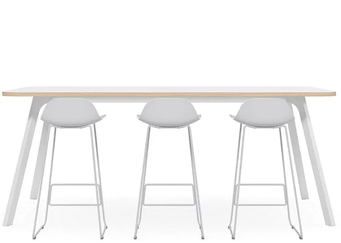 Toro High Bench – White