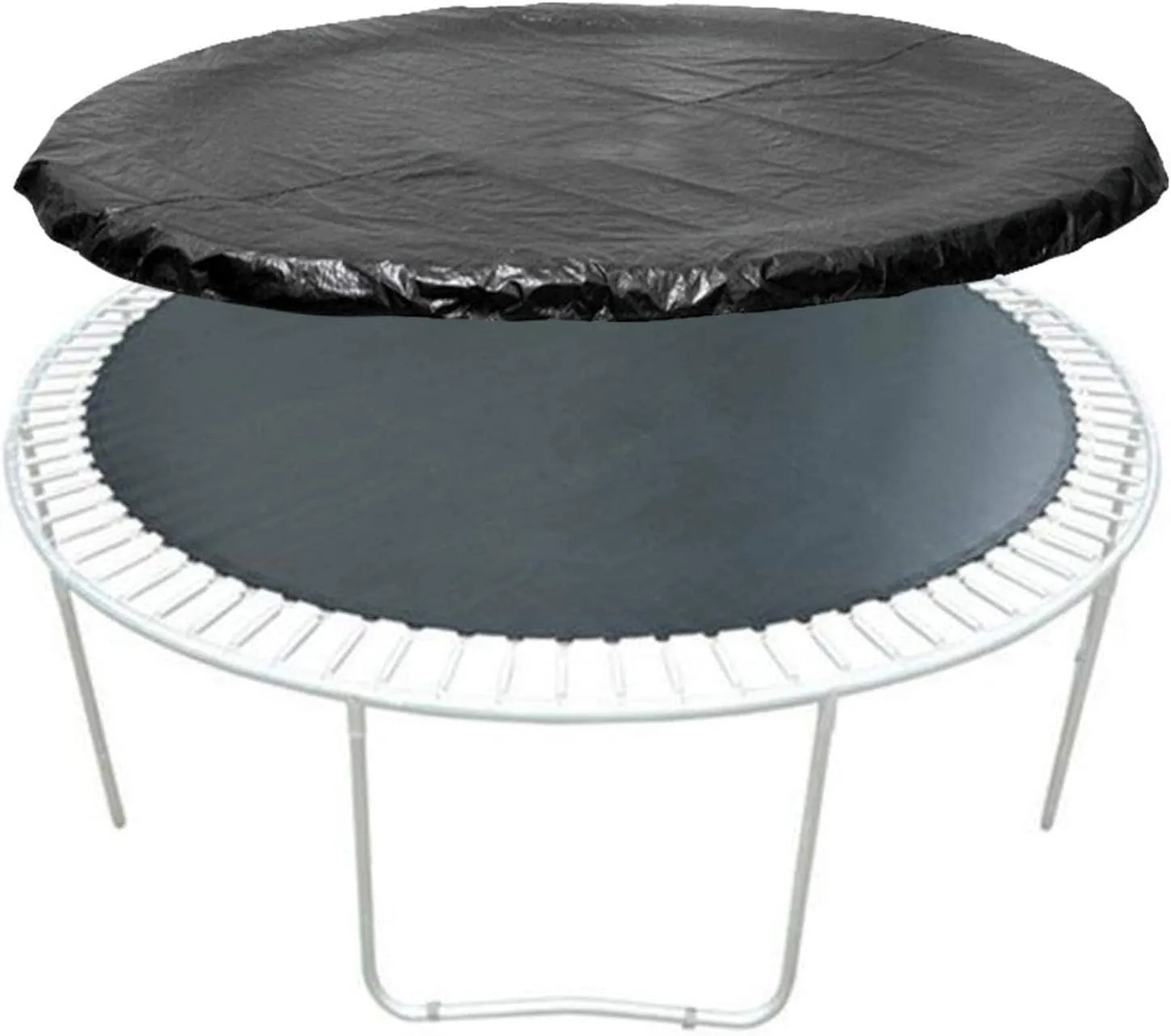 Trampolines Weather Cover Trampoline Rain Cover Garden Trampoline Tarp for Outdoor Round Trampolines (Size : 6FT)