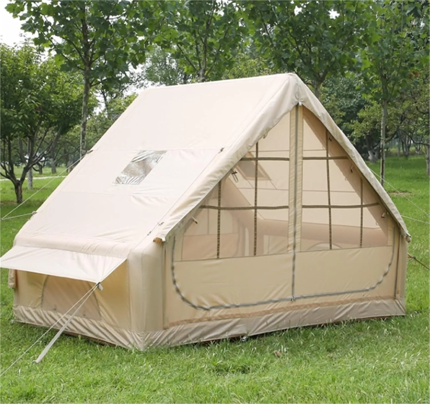 Travel Outdoor Camping Ridge Inflatable Tent Windproof and Rainproof Camping Tent