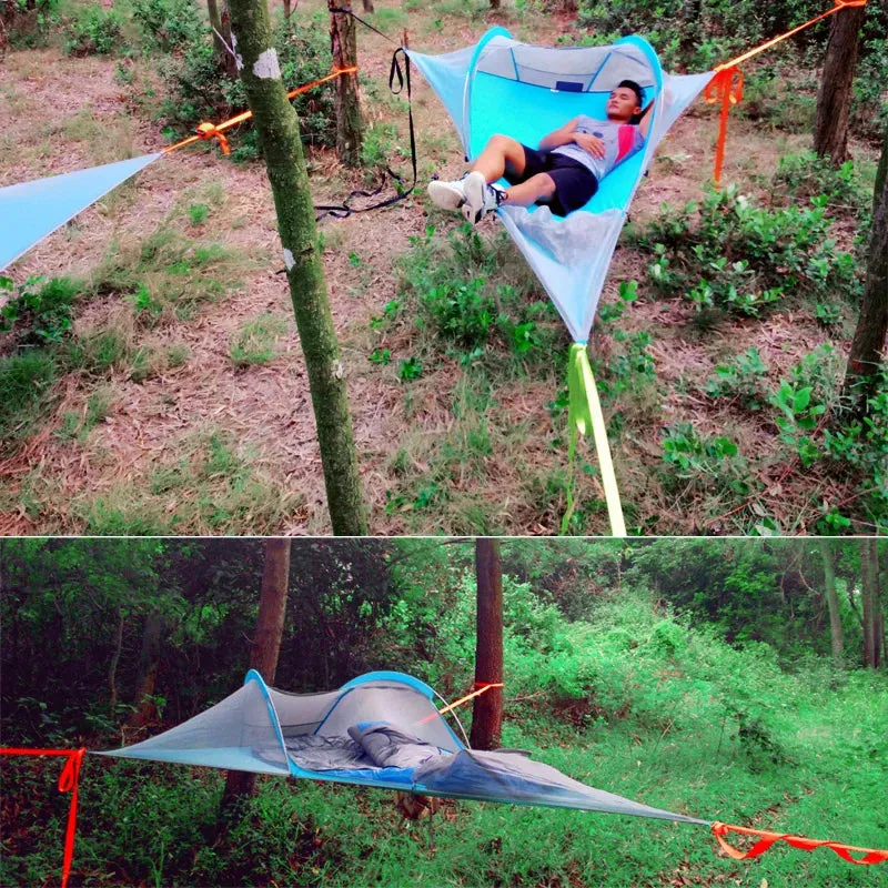 Travel Waterproof Triangle Hammock Tree Tent: Trip Air Tent
