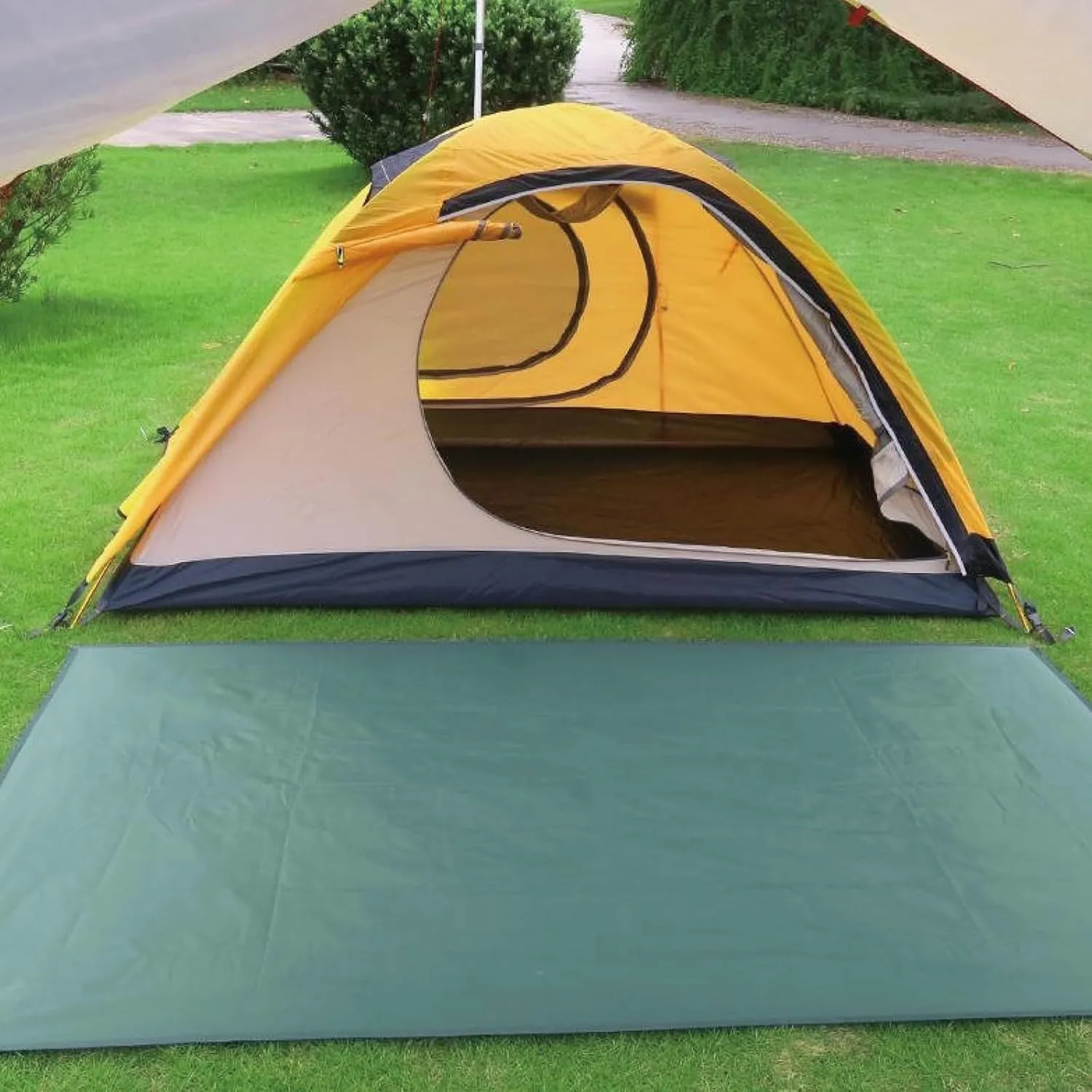 TRIWONDER Waterproof Tent Tarp (Green, M)