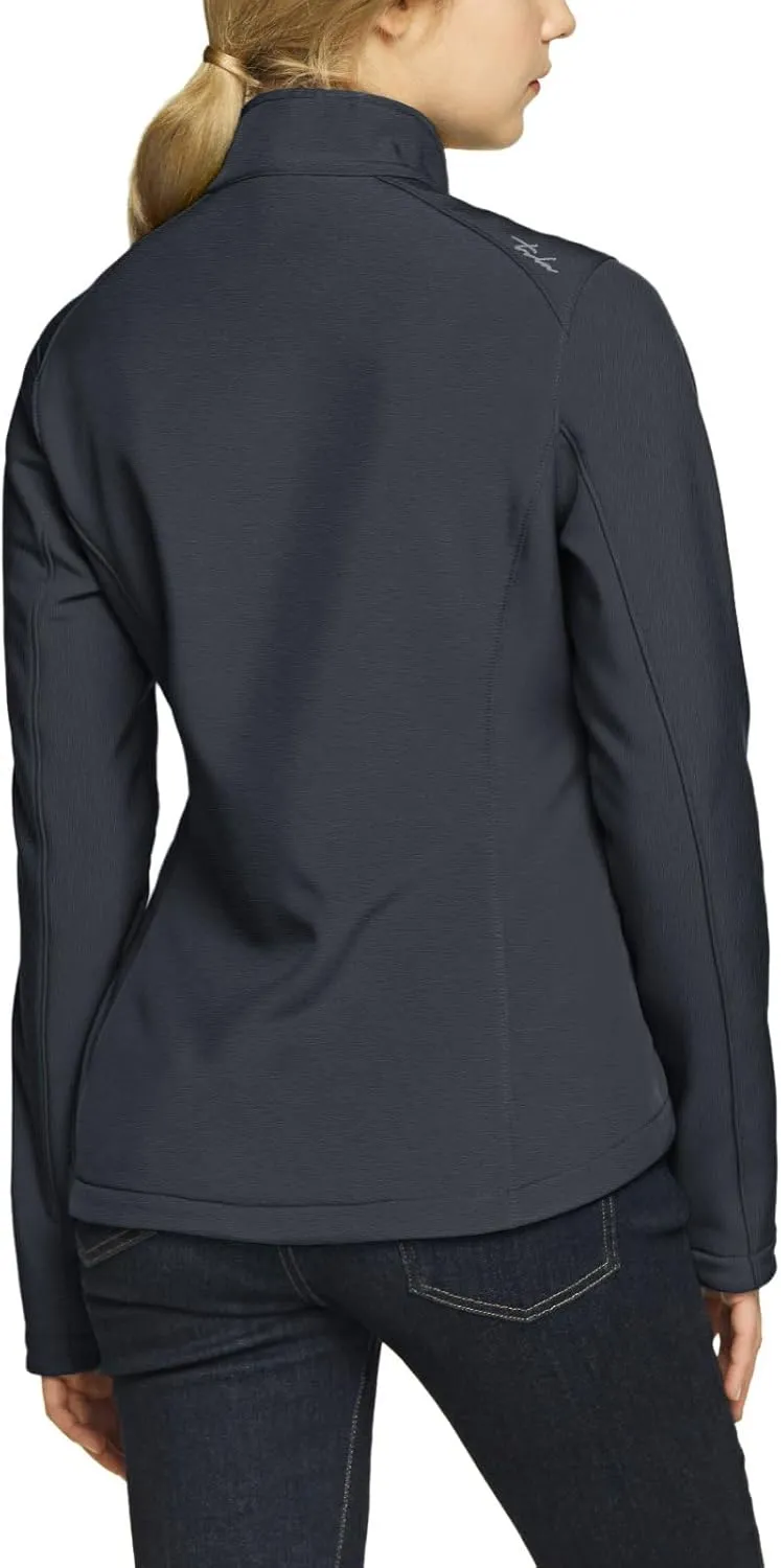 TSLA Women's Full-Zip Waterproof Softshell Jacket, Micro Fleece Jacket, Wind Proof Lightweight Jackets