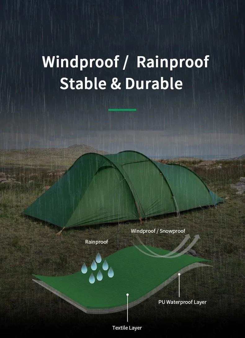 Tunnel Tent 2-4 Persons