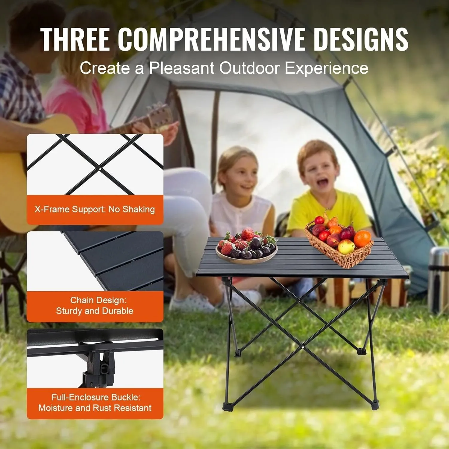 Ultra-Lightweight Aluminum Folding Table