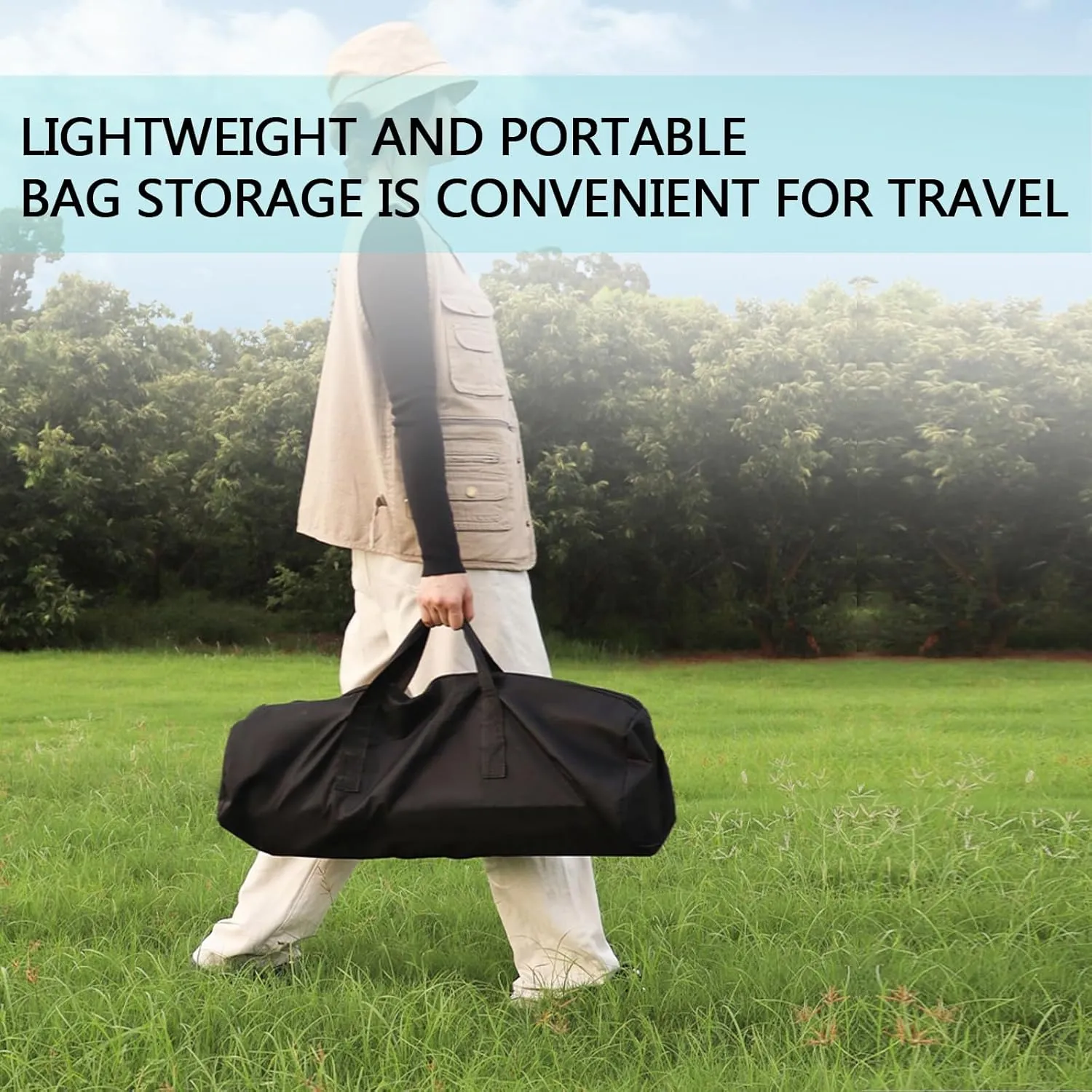 Ultralight Compact Camping Table, Foldable Aluminum Table with Carry Bag, Perfect for Beach, Travel, Boat, and Outdoor Adventures Wood Color 50×53×50cm/19.7×20.9×19.7in