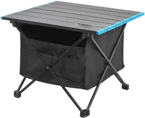 Usoway Beach Table Outdoor Picnic Folding Table Aluminum Alloy Camping Desk Mini Portable Foldable Table for Hiking Traveling, 665599