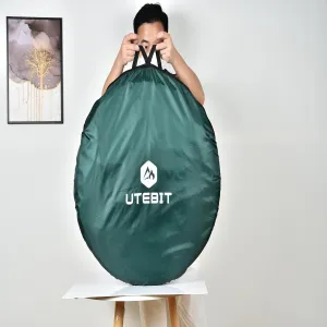 UTEBIT 1 Person Camping Tent Easy Quick Set Up Tent Waterproof Pop Up Dome Family Hexagon Outdoor Sports Backpacking Tents Double Layer Flysheet Camping Sun Shelters