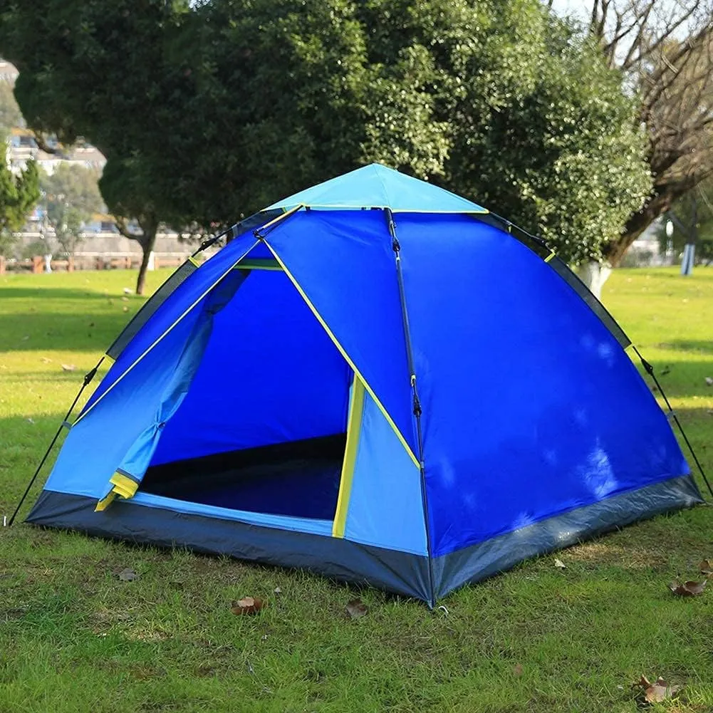 VejiA Tent Outdoor Camping Portable Waterproof Breathable Multifunction Automatic Family Tents 3-4 Person