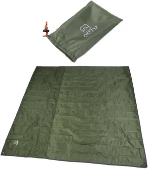 VGEBY Camping Tarp, Multifuctional Waterproof Lightweight Camping Tent Tarp for Camping, Hiking, Mountaining, Picnic(Green) Camp Tent and Accessories
