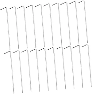 VICASKY Tent Stake Tent Nails Tarp Pegs Durable Steel Ground Nails for Outdoor Activities