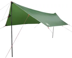 vidaXL Camping Tarp Green 181.1x120.1x82.7 Waterproof