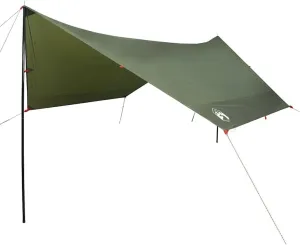vidaXL Camping Tarp Olive Green 172.4x148.0x83.5 Waterproof