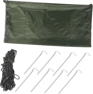 Water Resistant Shelter Tent Hiking Supply 1 Set of Outdoor Tarp Beach Tent Canopy