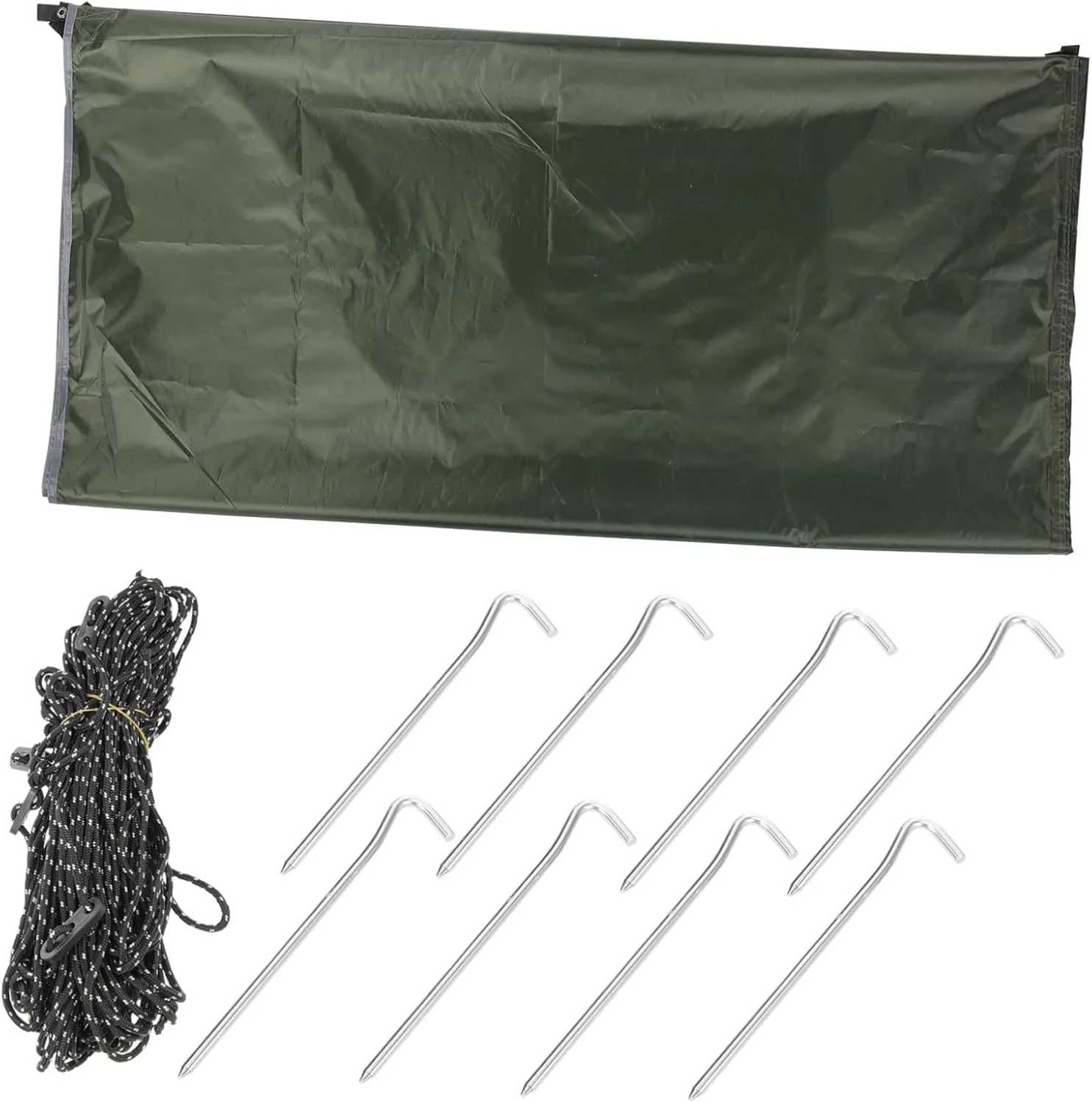 Water Resistant Shelter Tent Hiking Supply 1 Set of Outdoor Tarp Beach Tent Canopy