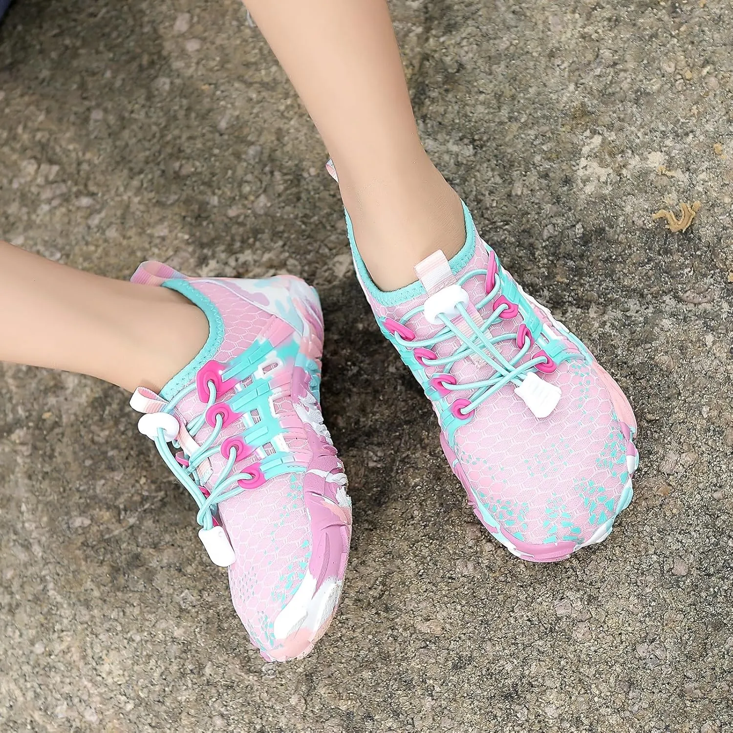 Water Shoes for Kids Boys Girls Aqua Socks Barefoot Beach Sports Swim Pool Outdoor Lightweight Quick Dry Little Big Kid