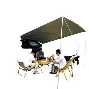Waterproof Car Tent with Sun Protection and Anchoring