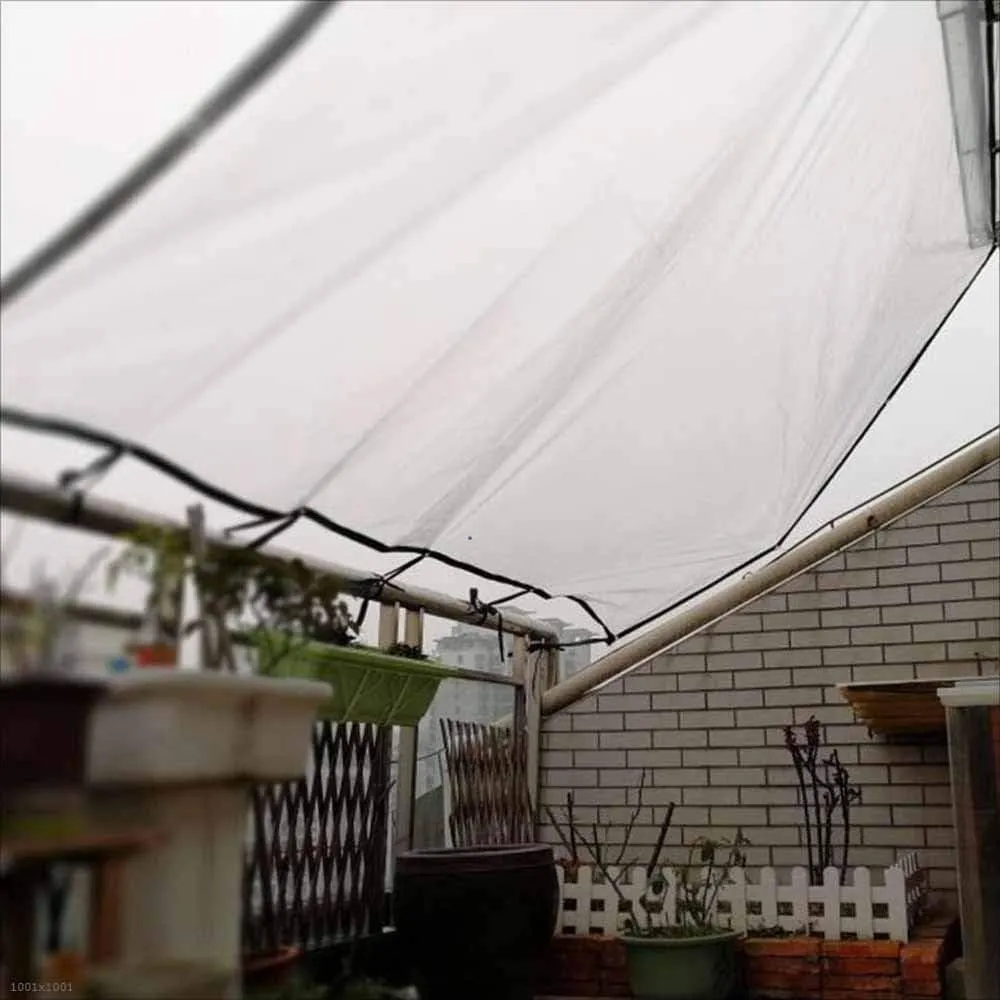 Waterproof Cover Tarp Tarpaulin Sheet,Sunshade Net, Shade Cloth, with Eyelet Durable Uv Resistant Tarp for Pool Patio Kennel Car Roof Covers,Thickness: 0.12 Mm,E,5 * 5M