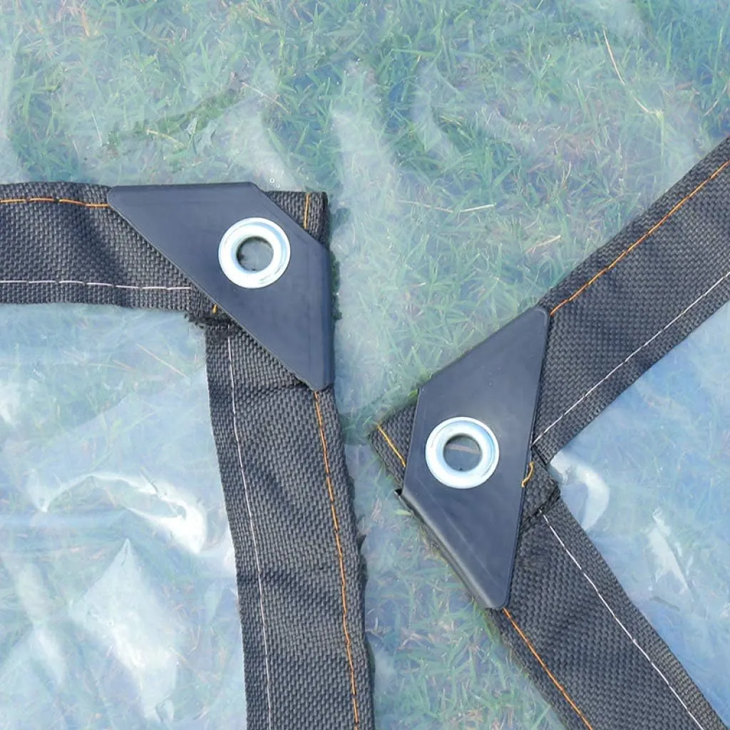 Waterproof Cover Tarp Tarpaulin Sheet,Sunshade Net, Shade Cloth, with Eyelet Durable Uv Resistant Tarp for Pool Patio Kennel Car Roof Covers,Thickness: 0.12 Mm,E,5 * 5M