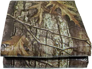 Waterproof Tarp with Metal Grommets, Poly Tarp Covershade Tarp for Camping, Picnic Mat, Emergency Rain Shelter Tarpaulin