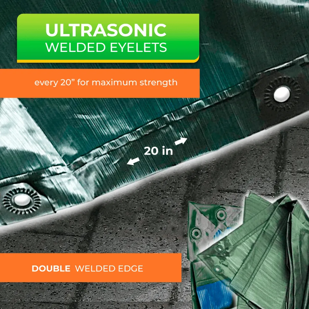 Waterproof Tarpaulin Outdoor Protection Cover Rainexo 150g/m²