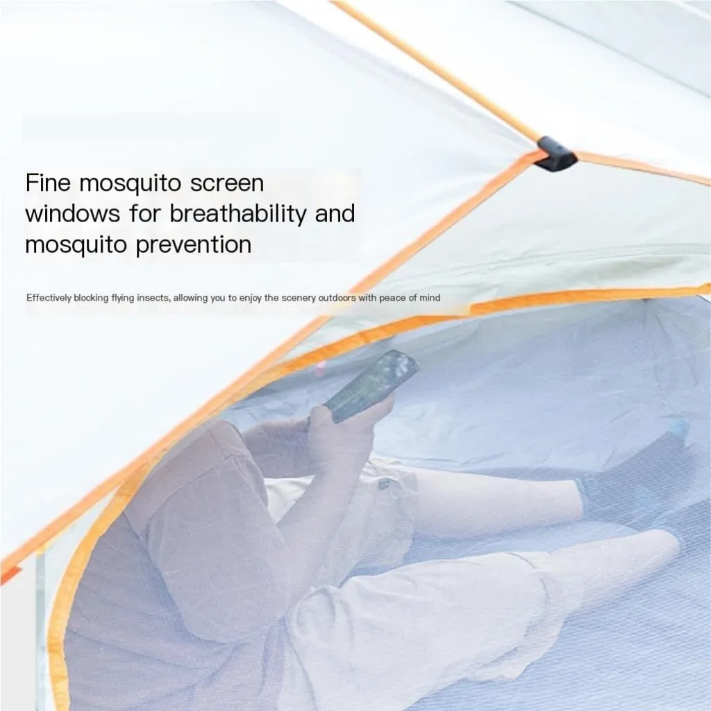 Weatherproof Tents Tent Outdoor Camping Automatic Tent Quick-Open Camping Fake Double-Layer Folding Camp Tent Camping Equipment Camping and Hiking Tents
