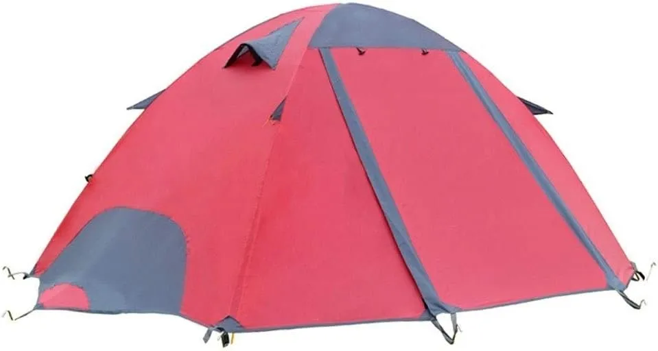 Winter Tent 4 Season Off Ground Tent Double-Layer Anti- Camping Tent Cot Outdoor Fishing Bed for 1 Person Winter Fishing Travel Camping Suitable for C, Black