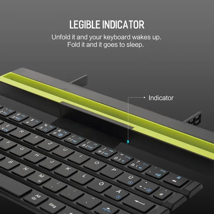  Wireless End-to-end encryption Exceptional value Foldable Keyboard Bluetooth