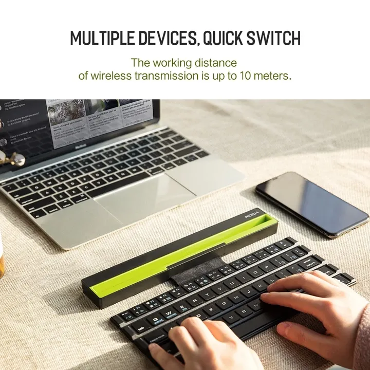 Wireless End-to-end encryption Exceptional value Foldable Keyboard Bluetooth