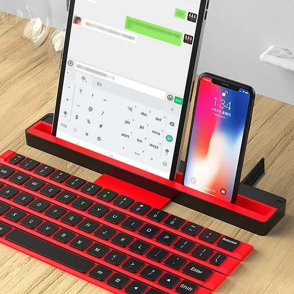  Wireless End-to-end encryption Exceptional value Foldable Keyboard Bluetooth
