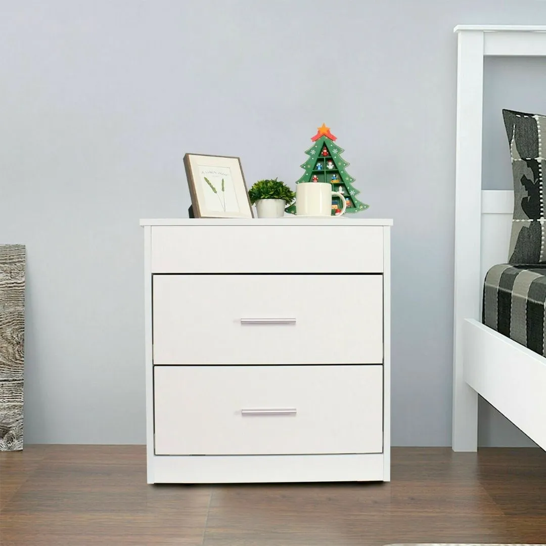 Wooden Side Table with Extendable Cover Top
