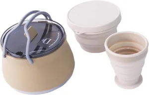 Yiju Compact Kettle for Camping with Teapot and Cup for Outdoor Use