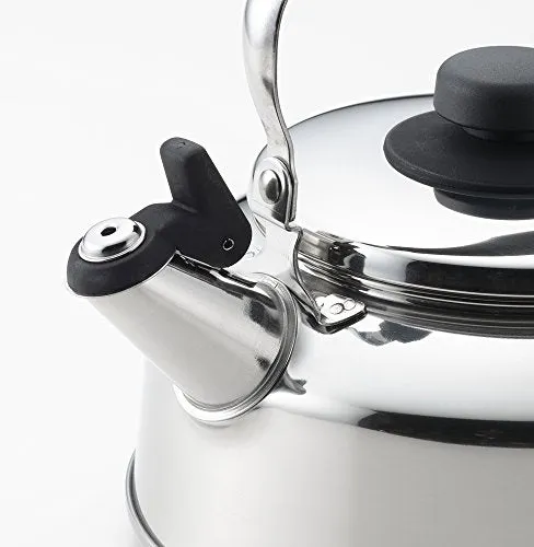 Yoshikawa Flute Kettle Silver 2.6L IH200V Compatible