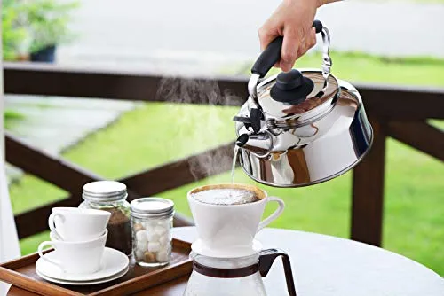 Yoshikawa Flute Kettle Silver 2.6L IH200V Compatible