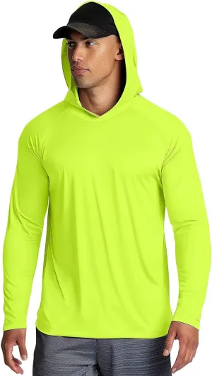Zengjo Men's Lightweight Pullover Hoodie - Hooded Long Sleeve Workout Shirts